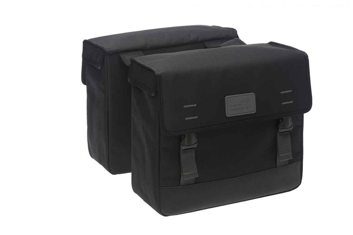 New Looxs fietstas dubbel Origin black 39L