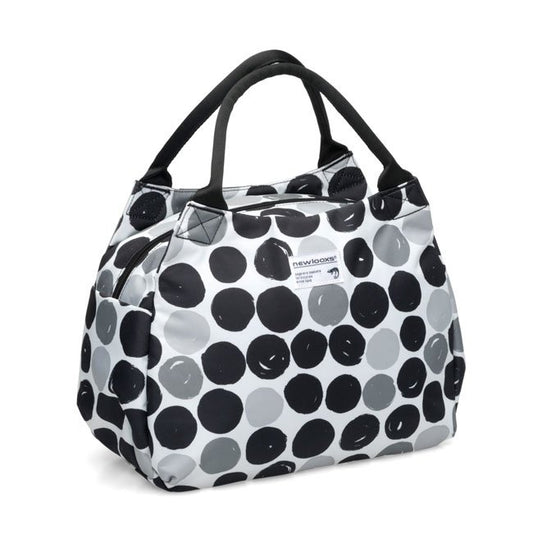 New Looxs handtas Tosca Midi Dots zwart
