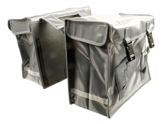 Tas New looxs bisonyl dubbel blauw