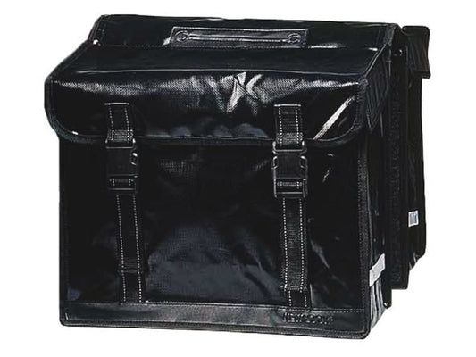 New Looxs fietstas dubbel bisonyl zwart 46,5L