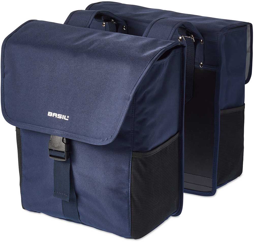 Basil dubb tas Go denim dark bl