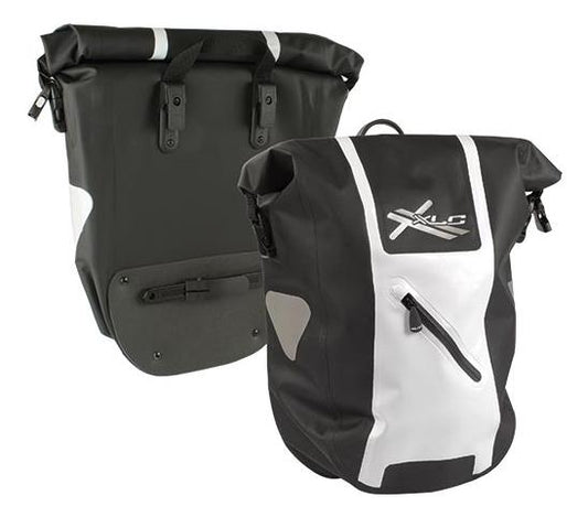 Tassenset Xlc lowrider wit/zwart 18l set a 2