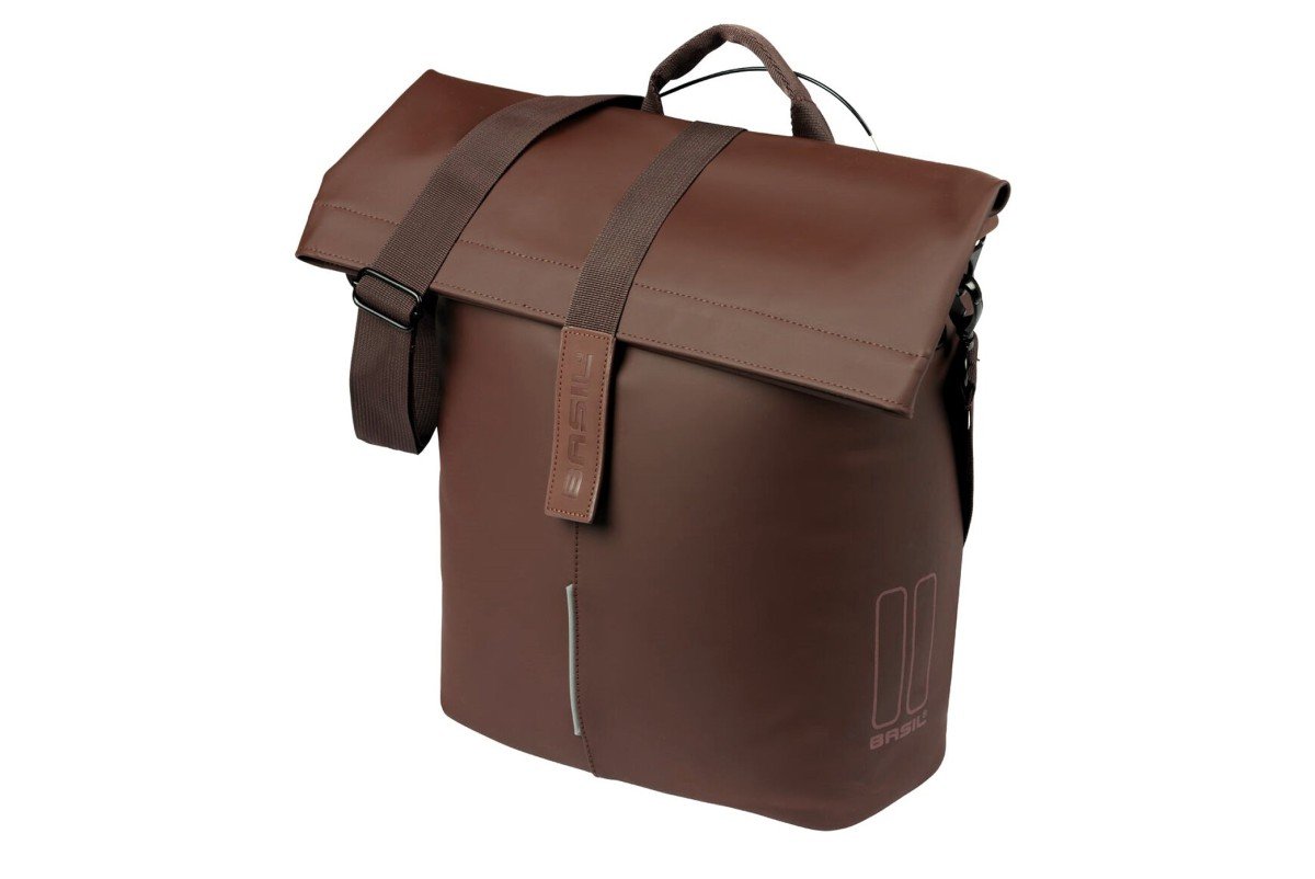 Basil shoppertas City MIK Studs bruin 14-16L