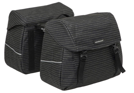 New Looxs fietstas dubbel Joli nomi black MIK 37L