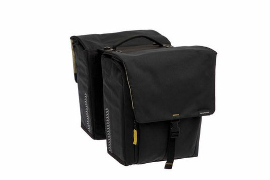New Looxs fietstas dubbel Tulum black MIK 32L
