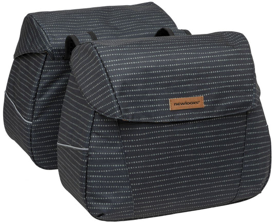 New Looxs fietstas dubbel Joli Nomi black 37L
