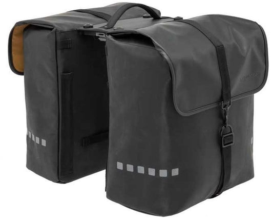 New Looxs fietstas dubbel Odense black MIK 39L