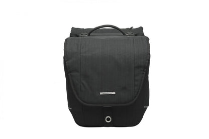 New Looxs fietstas dubbel Avero zwart Racktime 25L