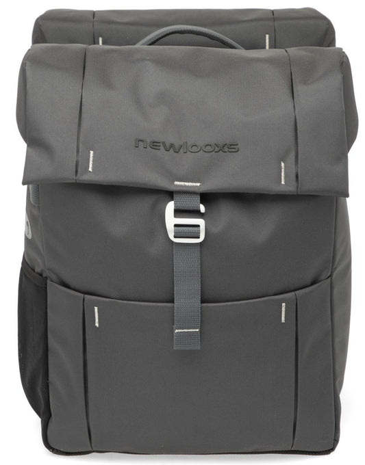 New Looxs fietstas dubbel Vigo grey Racktime 37L