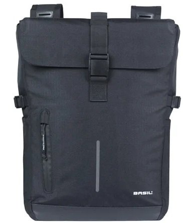 Basil fietstas dubbel Move zwart 30L