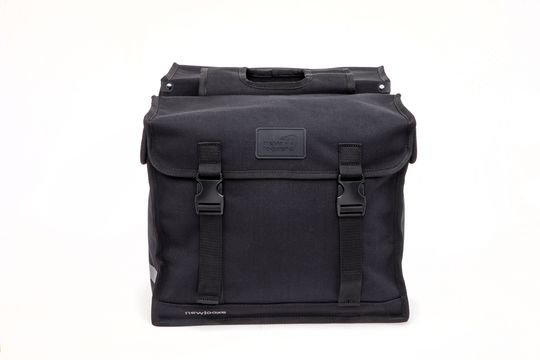 New Looxs fietstas dubbel Deluxe zwart 46L