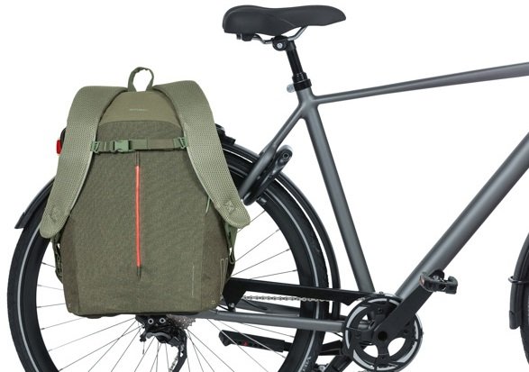 Basil rugtas B-Safe Commuter heren Nordlicht olive