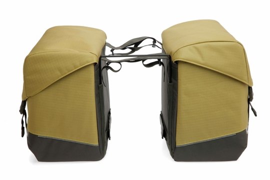 New Looxs fietstas dubbel Joli Oslo olive/yellow 3