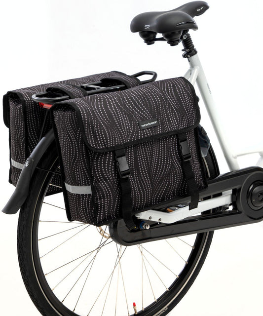 New Looxs Doppelpacktasche Fiori Alma schwarz 30L