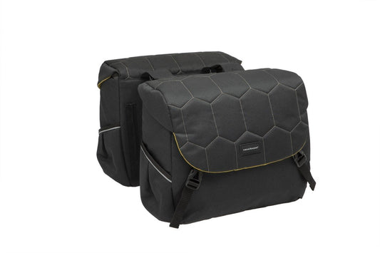 New Looxs fietstas dubbel Mondi Joy Quilted black