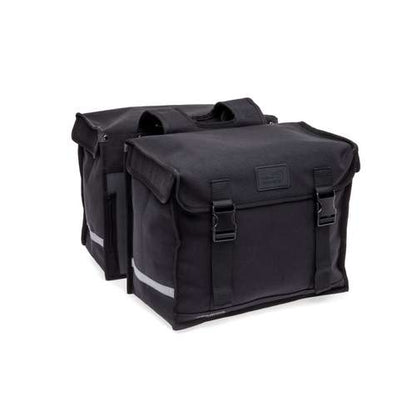New Looxs fietstas dubbel Camping zwart 66L
