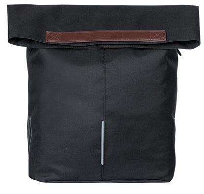 Basil shoppertas City MIK Hooks zwart 14-16L
