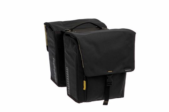 New Looxs fietstas dubbel Tulum black MIK 2.0 32L