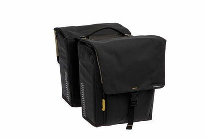 New Looxs fietstas dubbel Tulum black MIK 2.0 32L