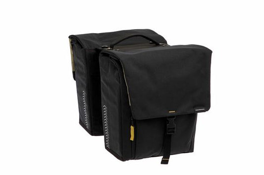 New Looxs fietstas dubbel Tulum black MIK 2.0 32L