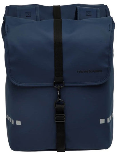 New Looxs fietstas dubbel Odense dark blue 39L