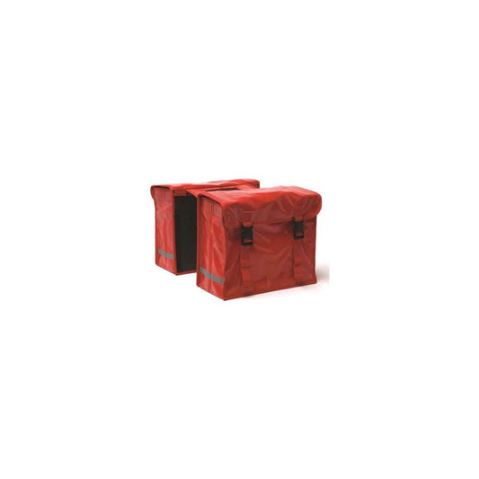 New Looxs fietstas dubbel bisonyl rood 46,5L