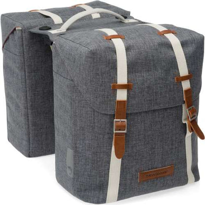 New Looxs dubbele tas Mondi racktime grijs