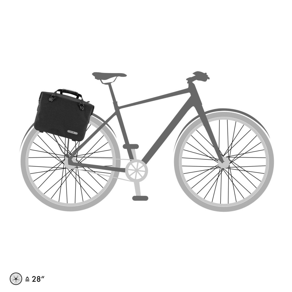 Ortlieb tas Office Bag QL2.1 21 l black matt