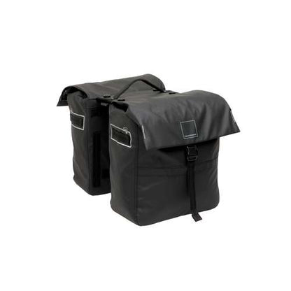 New Looxs fietstas dubbel Leeds black MIK 38L