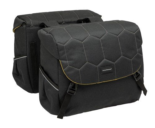 New Looxs fietstas dubbel Mondi Joy Quilted black