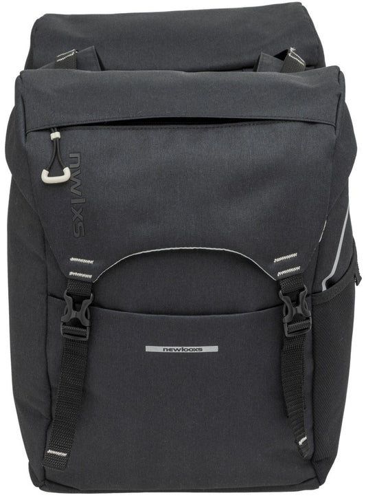 New Looxs fietstas dubbel Sports zwart 32L