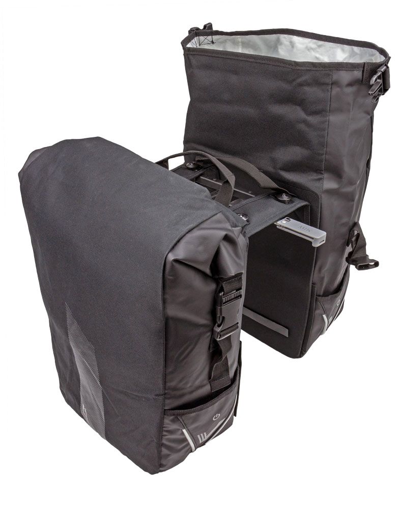 Tas  vlight rolltop mik dubbel zw bas107
