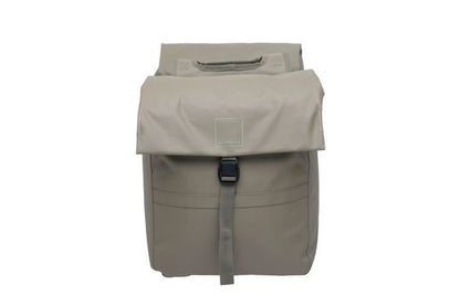 New Looxs fietstas dubbel Leeds taupe 38L