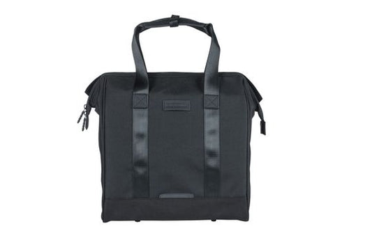Basil shoppertas Grand MIK Hooks zwart 23L