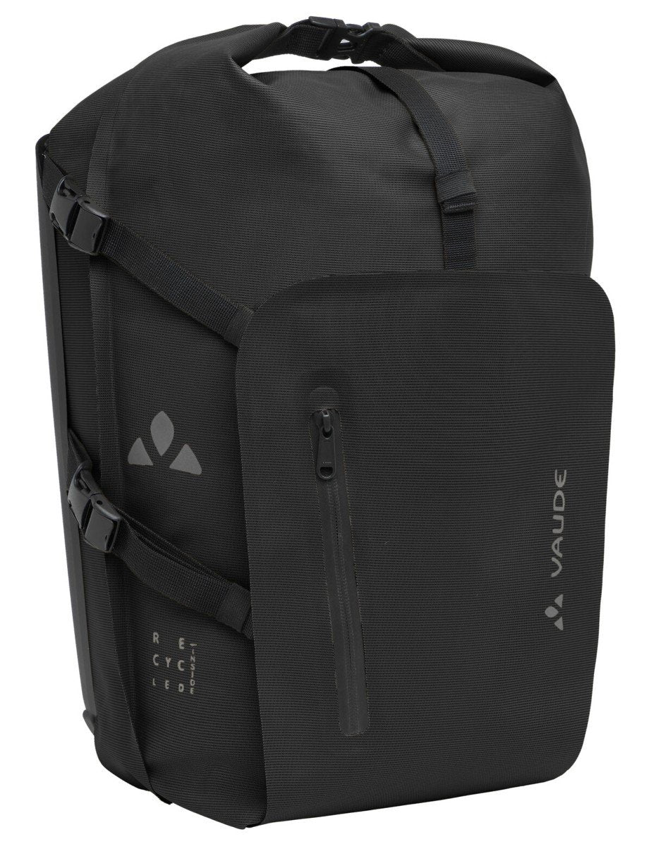 Vaude fietstas enkel Free Cargo black 23.5L