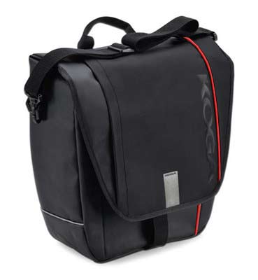 Tas Koga enkel zwart/rood