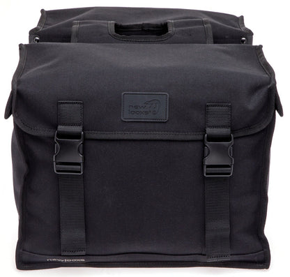 New Looxs fietstas dubbel Camping zwart 66L