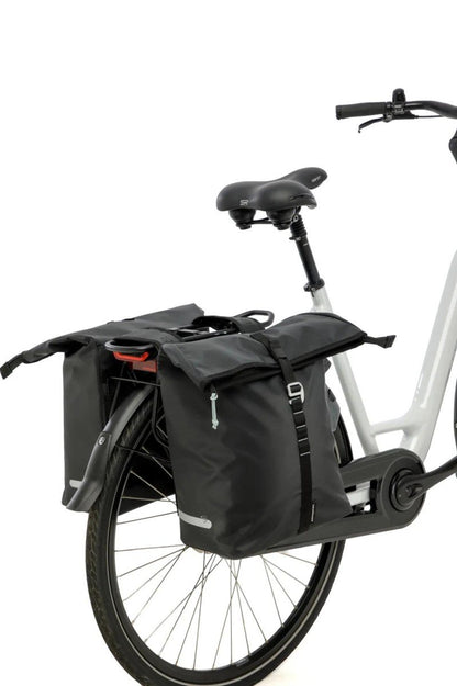 New Looxs fietstas dubbel Cantos black 36L