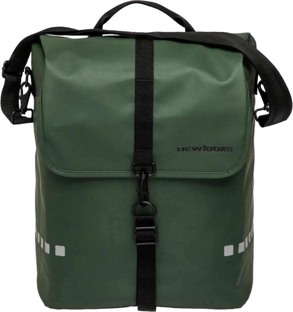 New looxs schoudertas Odense green 17,5L