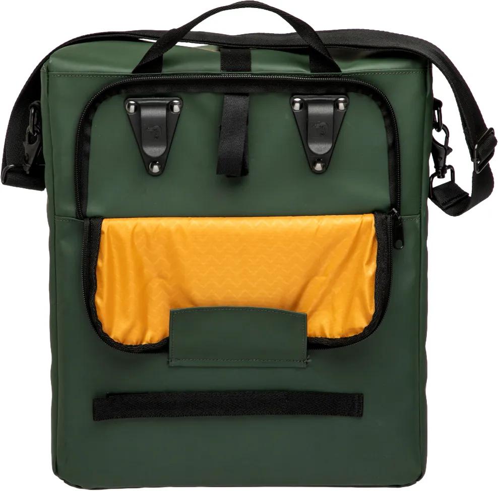 New looxs schoudertas Odense green 17,5L