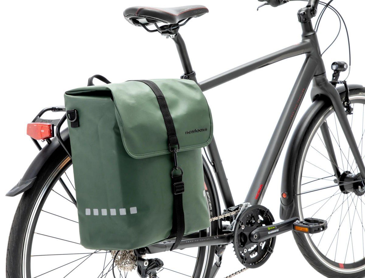 New looxs schoudertas Odense green 17,5L