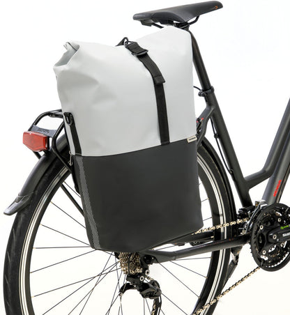 New Looxs fietstas enkel Nyborg lichtgrijs/zwart 1