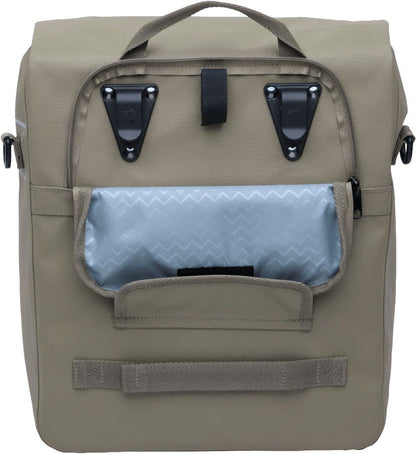 New Looxs fietstas enkel Leeds taupe 19L