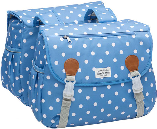 New Looxs dubbele tas Joli Polka River Blue