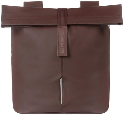 Basil fietstas dubbel City roasted brown 28-32L