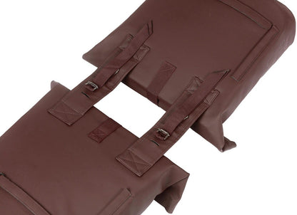 Basil fietstas dubbel City roasted brown 28-32L
