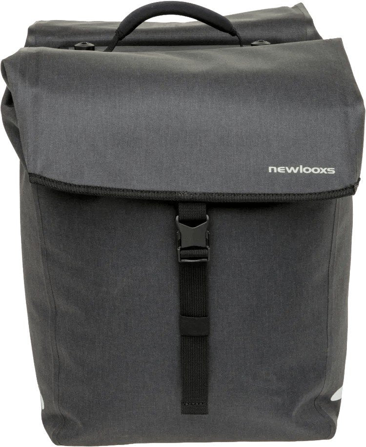 New Looxs fietstas dubbel Hamar anthracite MIK 38L