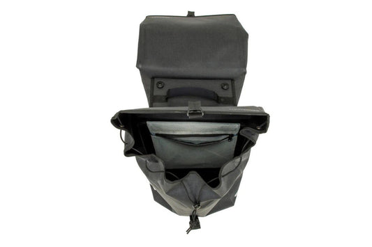 New Looxs fietstas dubbel Hamar anthracite MIK 38L