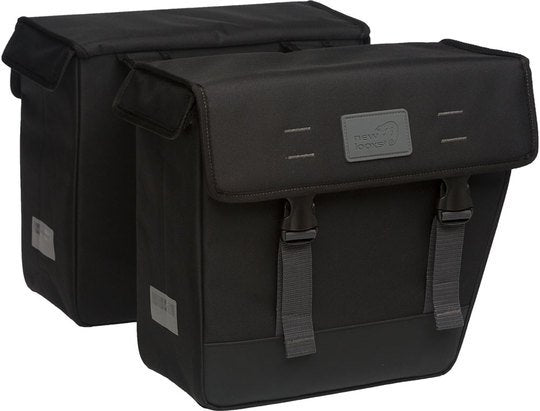 New Looxs fietstas dubbel Origin Hybride black 34L